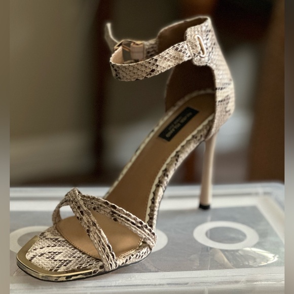 River Island Snakeskin Heels - Picture 9 of 9